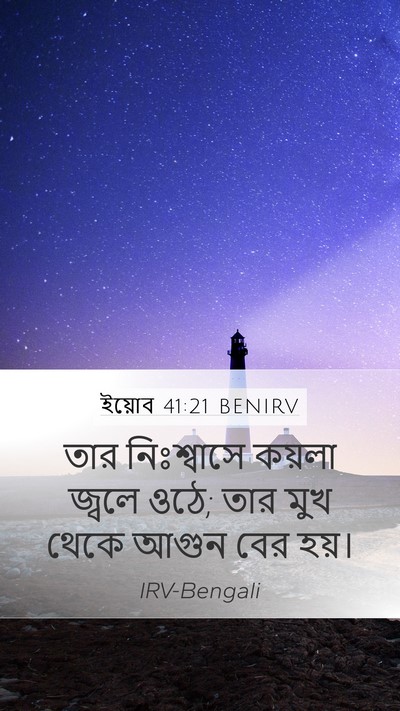 ইয়োব 41:21 BENIRV Bible Verse Image