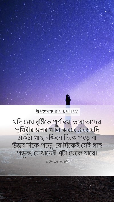 উপদেশক 11:3 BENIRV Bible Verse Image