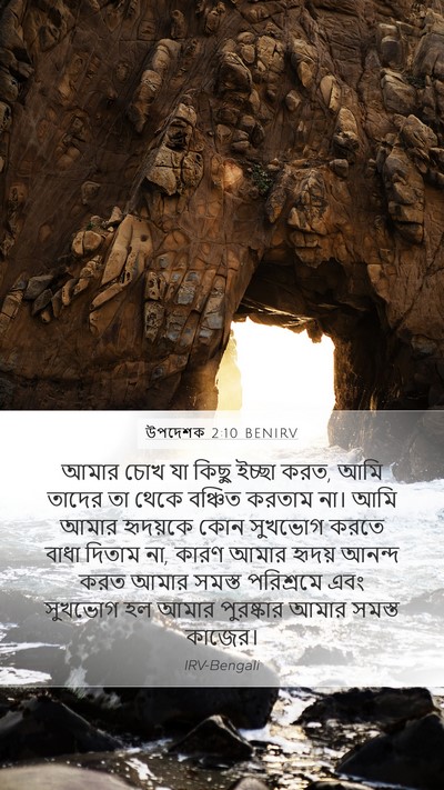 উপদেশক 2:10 BENIRV Bible Verse Image