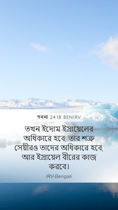 গননা 24:18 BENIRV Bible Verse Image