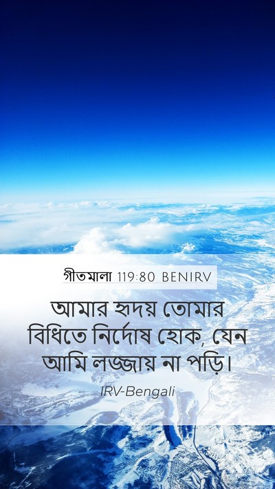 গীতমালা 119:80 BENIRV Bible Verse Image