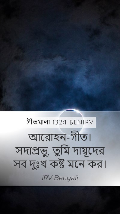 গীতমালা 132:1 BENIRV Bible Verse Image