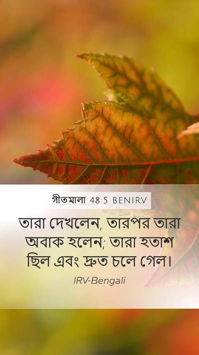 গীতমালা 48:5 BENIRV Bible Verse Image