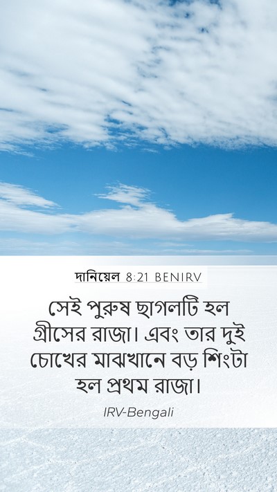 দানিয়েল 8:21 BENIRV Bible Verse Image