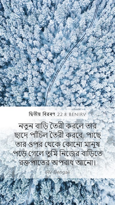 দ্বিতীয় বিৱৰণ 22:8 BENIRV Bible Verse Image