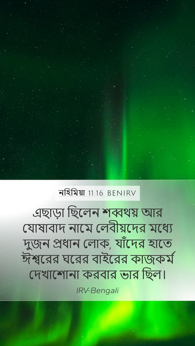 নহিমিয়া 11:16 BENIRV Bible Verse Image