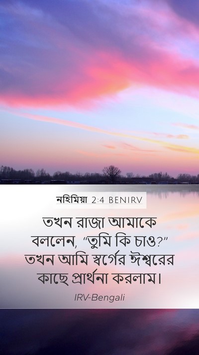 নহিমিয়া 2:4 BENIRV Bible Verse Image