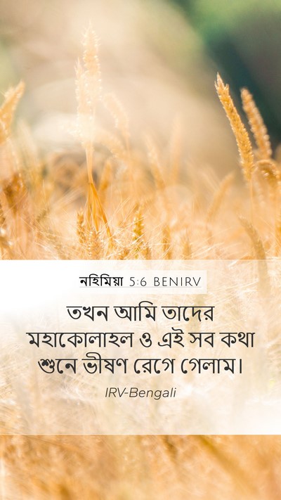 নহিমিয়া 5:6 BENIRV Bible Verse Image