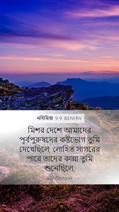 নহিমিয়া 9:9 BENIRV Bible Verse Image