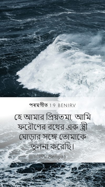 পৰমগীত 1:9 BENIRV Bible Verse Image