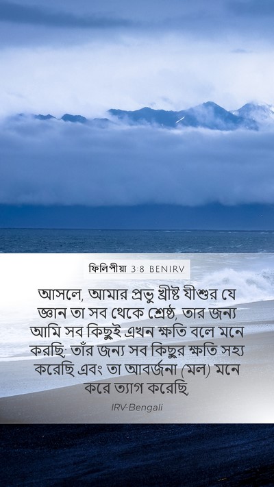 ফিলিপীয়া 3:8 BENIRV Bible Verse Image