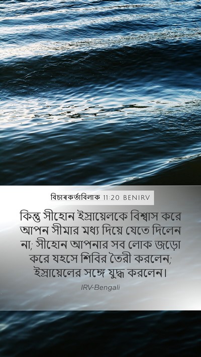বিচাৰকর্তাবিলাক 11:20 BENIRV Bible Verse Image