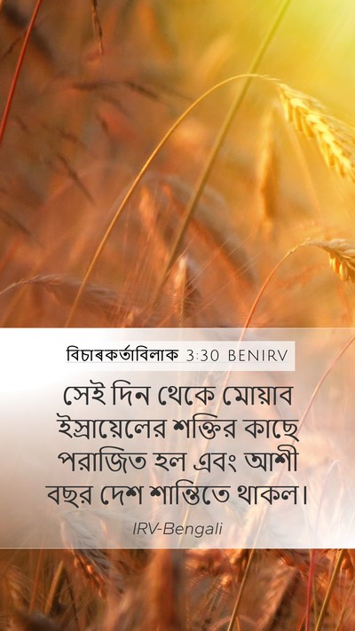 বিচাৰকর্তাবিলাক 3:30 BENIRV Mobile Phone Wallpaper - সেই দিন থেকে - Mobile Bible Verse Wallpaper