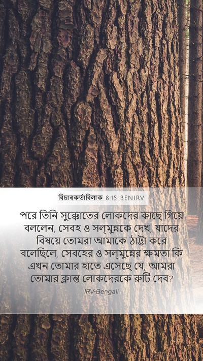 বিচাৰকর্তাবিলাক 8:15 BENIRV Bible Verse Image