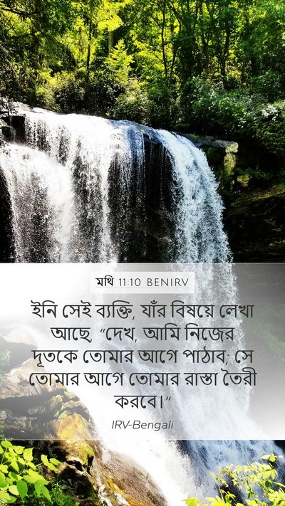 মথি 11:10 BENIRV Bible Verse Image