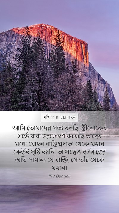 মথি 11:11 BENIRV Bible Verse Image