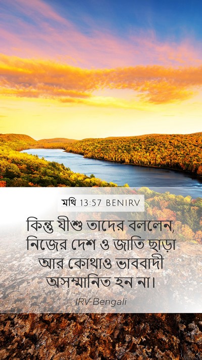 মথি 13:57 BENIRV Bible Verse Image