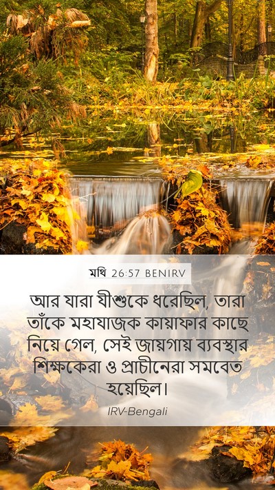 মথি 26:57 BENIRV Bible Verse Image