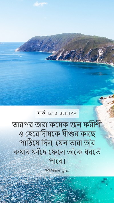 মার্ক 12:13 BENIRV Bible Verse Image