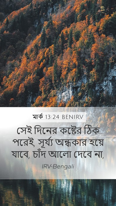 মার্ক 13:24 BENIRV Bible Verse Image