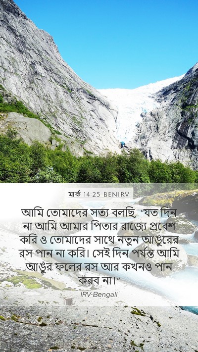 মার্ক 14:25 BENIRV Bible Verse Image