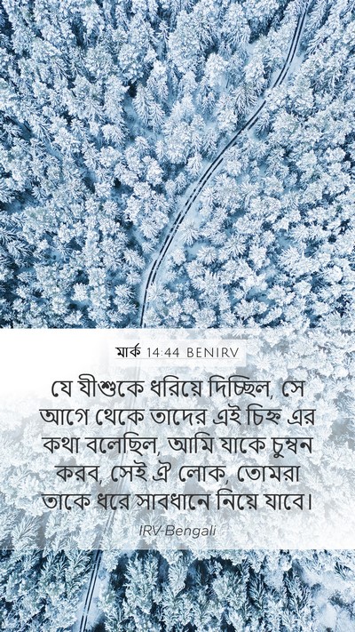 মার্ক 14:44 BENIRV Bible Verse Image