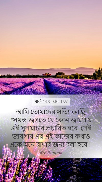 মার্ক 14:9 BENIRV Bible Verse Image