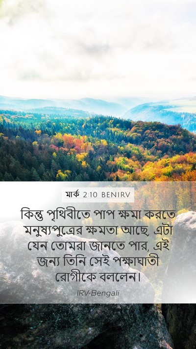 মার্ক 2:10 BENIRV Bible Verse Image
