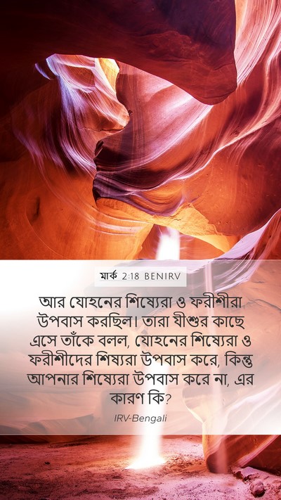 মার্ক 2:18 BENIRV Bible Verse Image