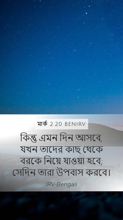 মার্ক 2:20 BENIRV Bible Verse Image