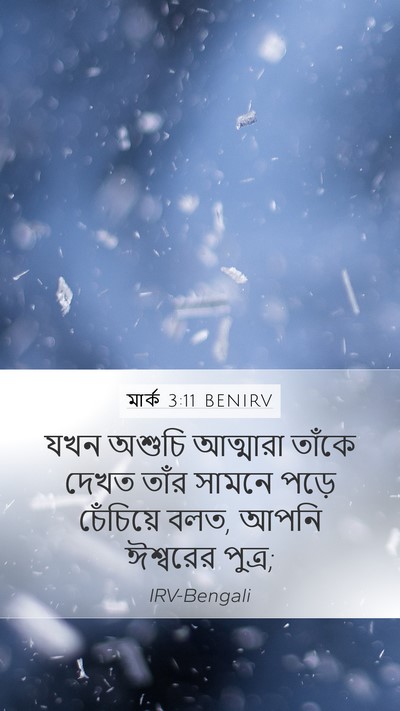 মার্ক 3:11 BENIRV Bible Verse Image