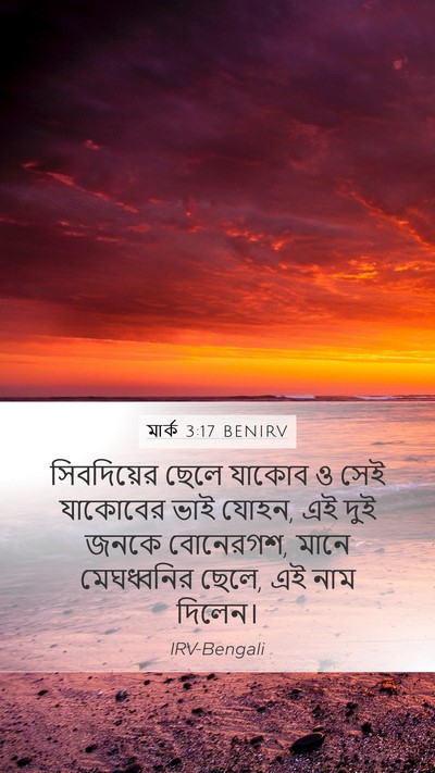 মার্ক 3:17 BENIRV Bible Verse Image