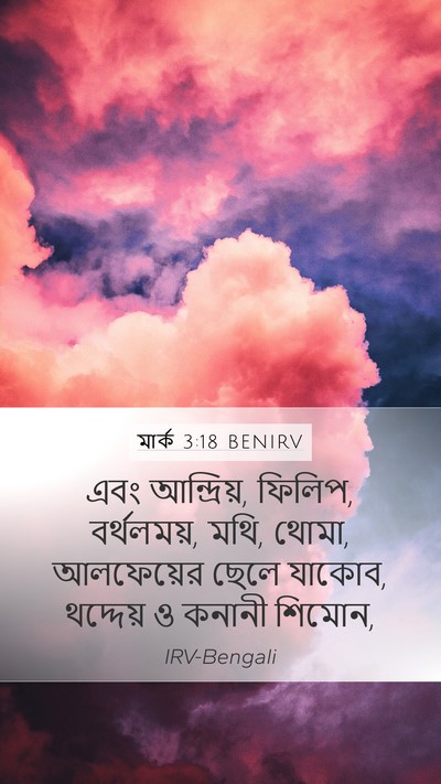 মার্ক 3:18 BENIRV Bible Verse Image