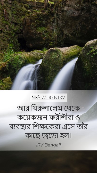 মার্ক 7:1 BENIRV Bible Verse Image