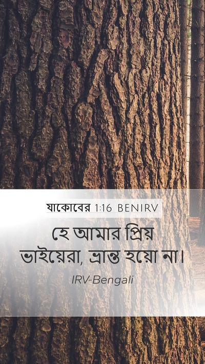 যাকোবের 1:16 BENIRV Bible Verse Image