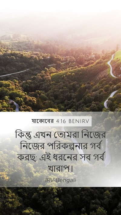 যাকোবের 4:16 BENIRV Bible Verse Image