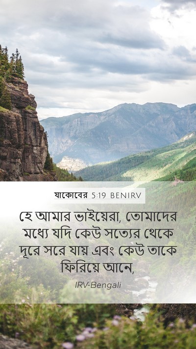 যাকোবের 5:19 BENIRV Bible Verse Image