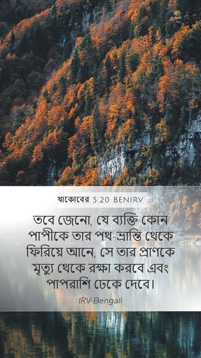 যাকোবের 5:20 BENIRV Bible Verse Image