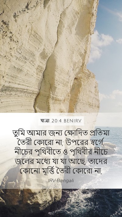 যাত্ৰা 20:4 BENIRV Bible Verse Image