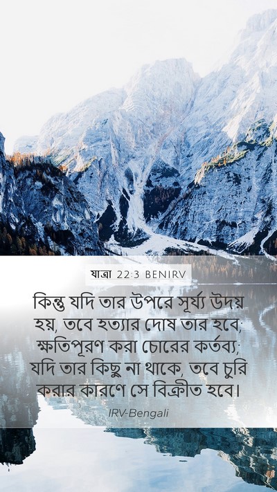 যাত্ৰা 22:3 BENIRV Bible Verse Image
