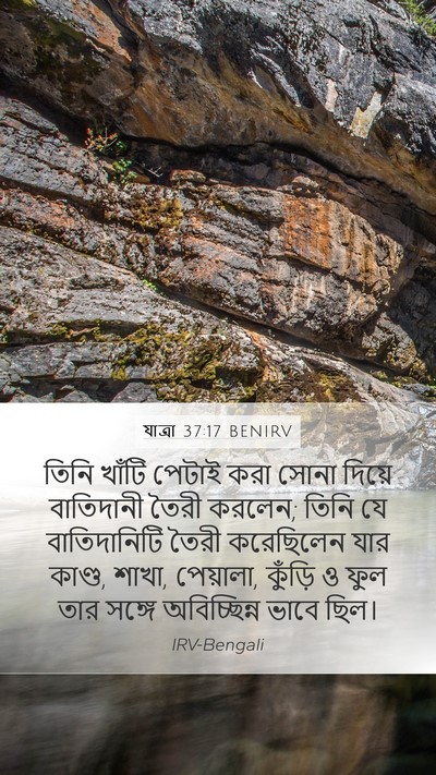 যাত্ৰা 37:17 BENIRV Bible Verse Image
