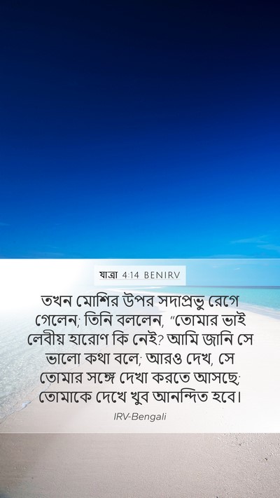 যাত্ৰা 4:14 BENIRV Bible Verse Image