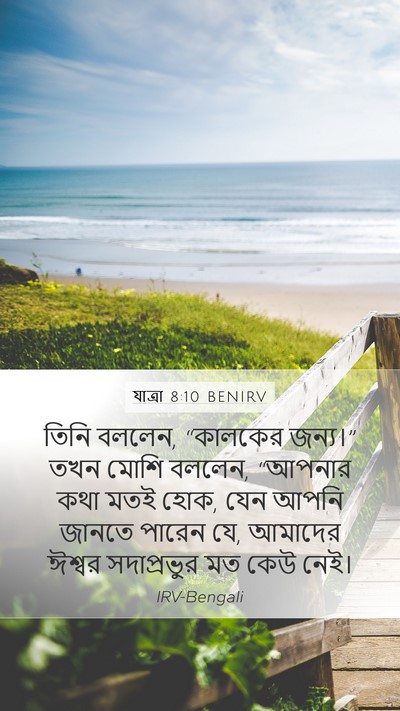 যাত্ৰা 8:10 BENIRV Bible Verse Image