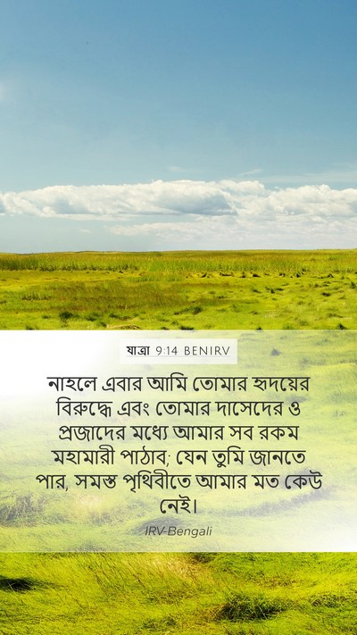 যাত্ৰা 9:14 BENIRV Bible Verse Image