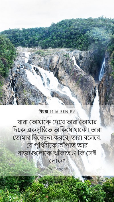 যিচয়া 14:16 BENIRV Bible Verse Image