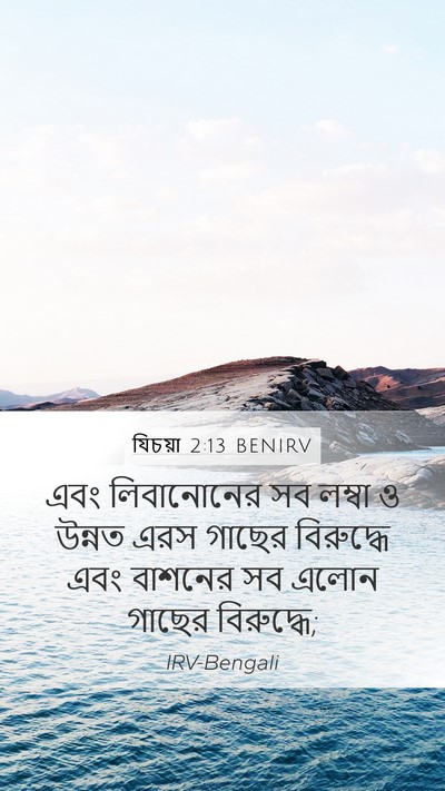 যিচয়া 2:13 BENIRV Bible Verse Image