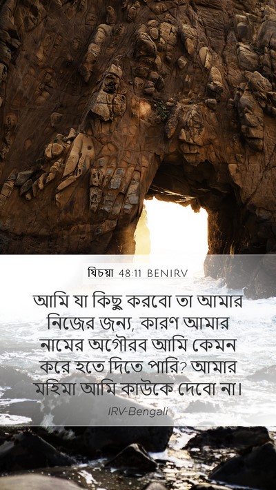যিচয়া 48:11 BENIRV Bible Verse Image