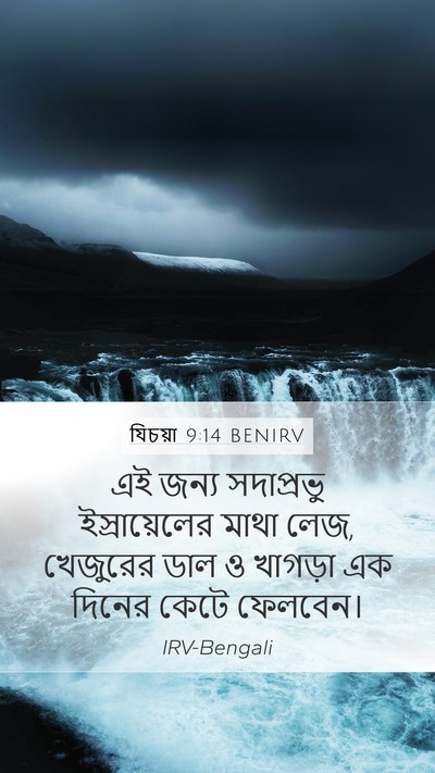 যিচয়া 9:14 BENIRV Bible Verse Image
