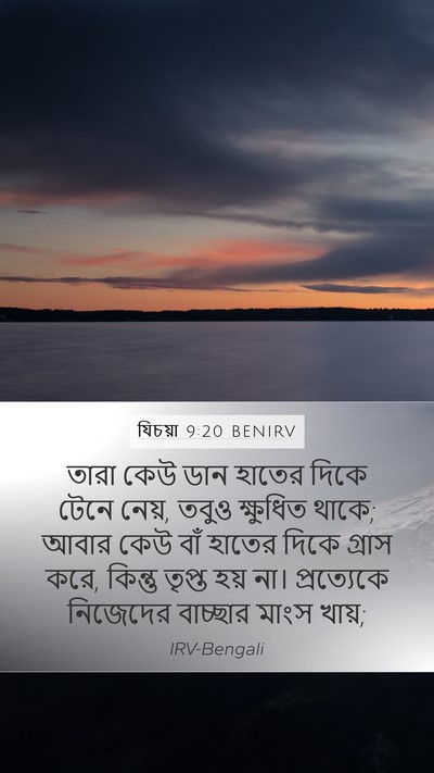 যিচয়া 9:20 BENIRV Bible Verse Image