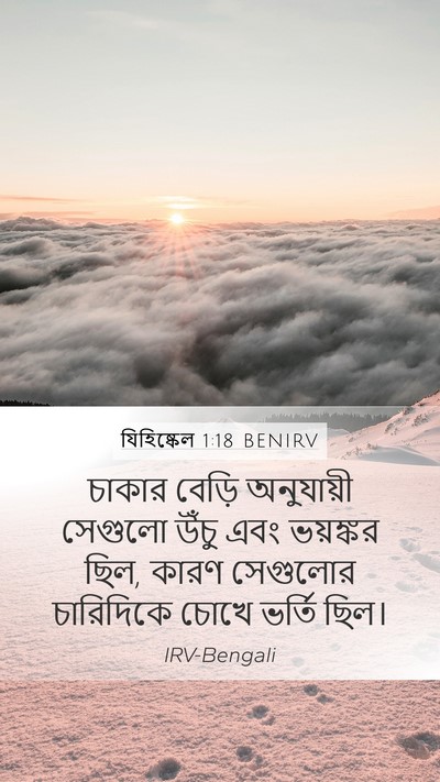 যিহিষ্কেল 1:18 BENIRV Bible Verse Image